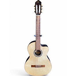 Used Lucero LFN200SCE Natural Classical Acoustic Electric Guitar