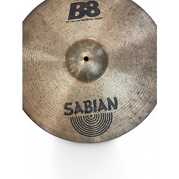 Used SABIAN 18in B8 Medium Crash Cymbal