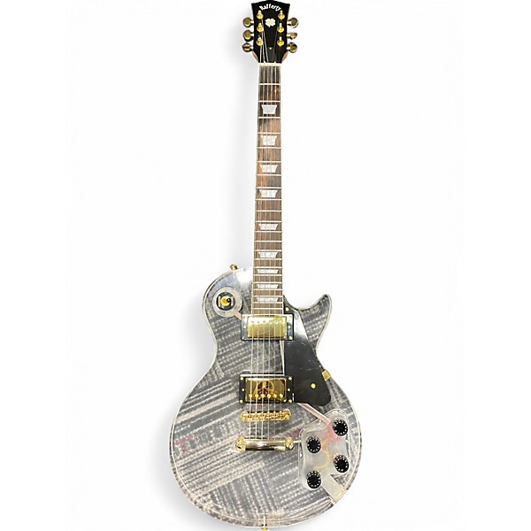 Used Rafferty ACRYLIC LP Clear Solid Body Electric Guitar