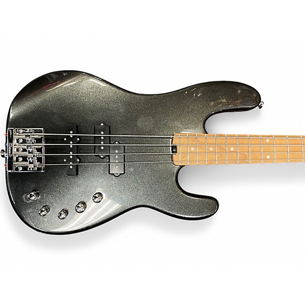 Used Charvel PRO MOD SAN DIMAS BASS IV Metallic Black Electric Bass Guitar