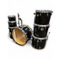 Used Ludwig 8 Piece OCTAPLUS BLACK Drum Kit