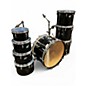 Used Ludwig 8 Piece OCTAPLUS BLACK Drum Kit