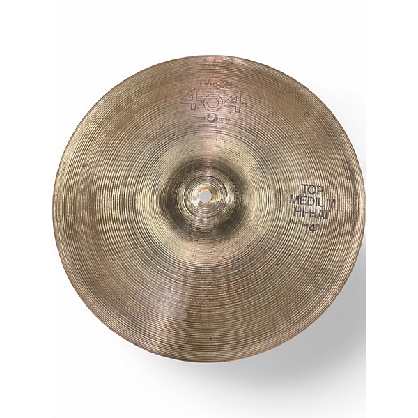 Used Paiste 14in 404 HIHAT PAIR Cymbal