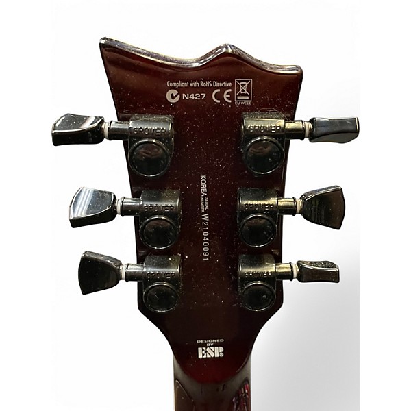 Used ESP LTD EC1000ET Trans Brown Solid Body Electric Guitar