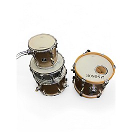 Used SONOR 4 Piece Martini AQ2 Champagne Galaxy Sparkle Drum Kit