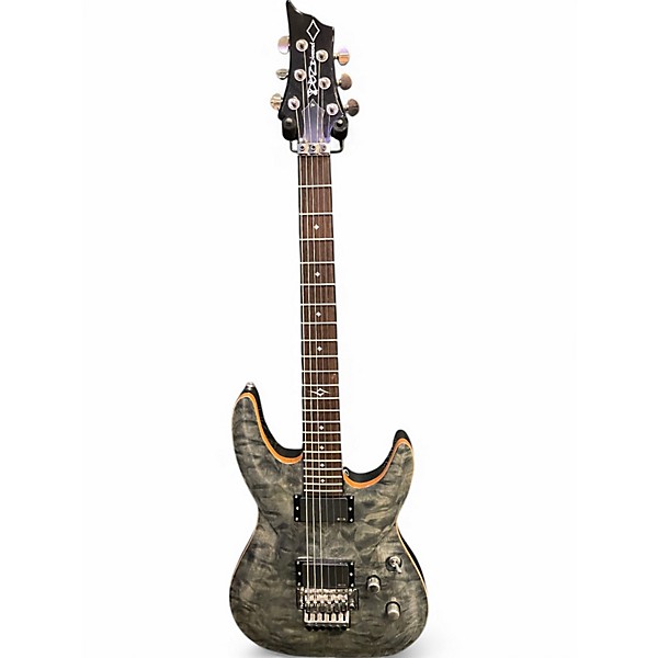 Used DBZ Guitars BARQMFR Barchetta Trans Gray Solid Body Electric Guitar