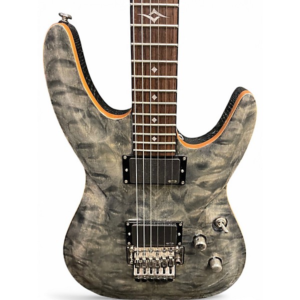 Used DBZ Guitars BARQMFR Barchetta Trans Gray Solid Body Electric Guitar