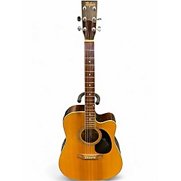 Used Hofner HAS-01CE Natural Acoustic Electric Guitar