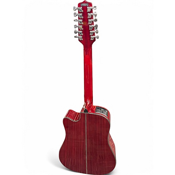 Used Takamine GD30CE-12 Wine Red 12 String Acoustic Electric Guitar