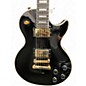 Used 2023 Epiphone Les Paul Custom Ebony Solid Body Electric Guitar