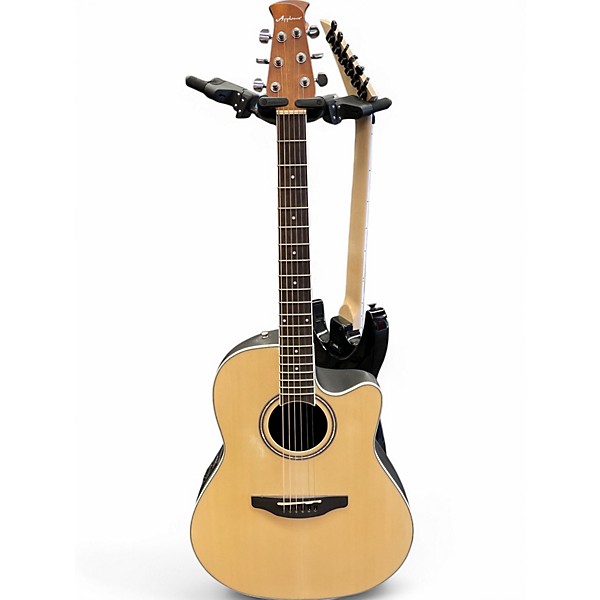 Used Applause AB24 Natural Acoustic Electric Guitar