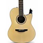Used Applause AB24 Natural Acoustic Electric Guitar