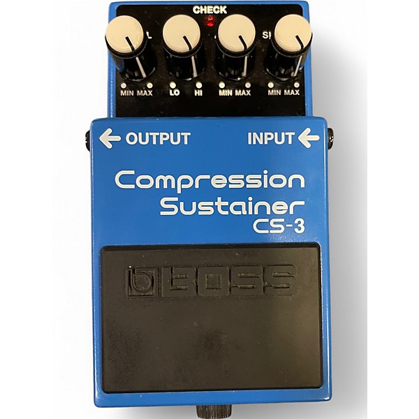 Used BOSS CS3 Compressor Sustainer Effect Pedal