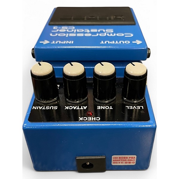 Used BOSS CS3 Compressor Sustainer Effect Pedal