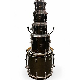 Used Gretsch Drums 5 Piece Renown Maple Black Drum Kit