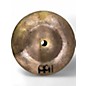 Used MEINL 6in Benny Greb Artist Concept Model Byzance Crasher Hats Cymbal