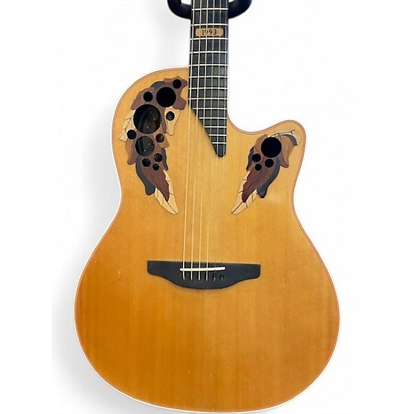 Vintage 1993 Ovation COLLECTORS SERIE 93 Natural Acoustic Electric Guitar