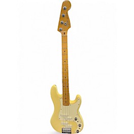 Vintage 1983 Fender Elite II Precision Bass White Electric Bass Guitar