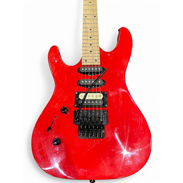 Used Kramer Striker Custom Left Handed RED Electric Guitar