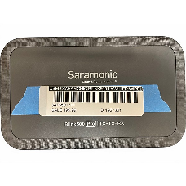 Used Saramonic BLINK500 Lavalier Wireless System