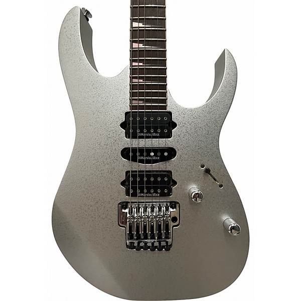 Used Ibanez RG257EVSL Silver Solid Body Electric Guitar
