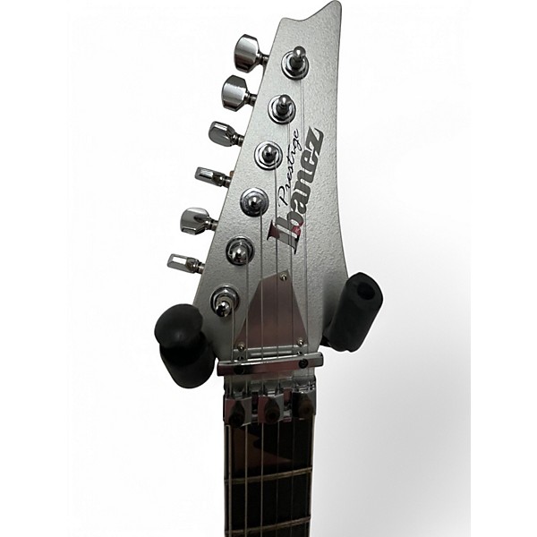 Used Ibanez RG257EVSL Silver Solid Body Electric Guitar