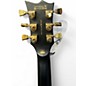 Used ESP LTD EC1000 Deluxe Black and Gold Solid Body Electric Guitar