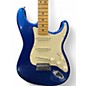 Used Fender American Ultra Stratocaster Metallic Blue Solid Body Electric Guitar