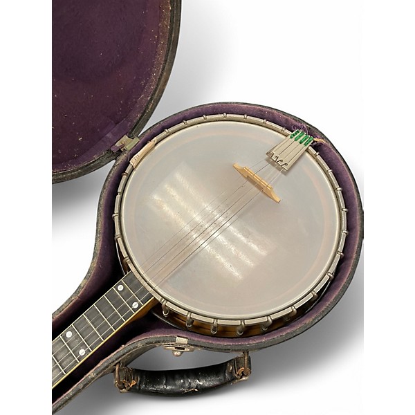 Vintage 1923 Vega R STYLE TENOR Natural Banjo