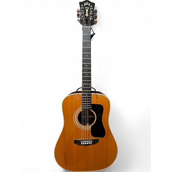 Vintage 1976 Guild D 50 NT 1976  Natural Acoustic Guitar