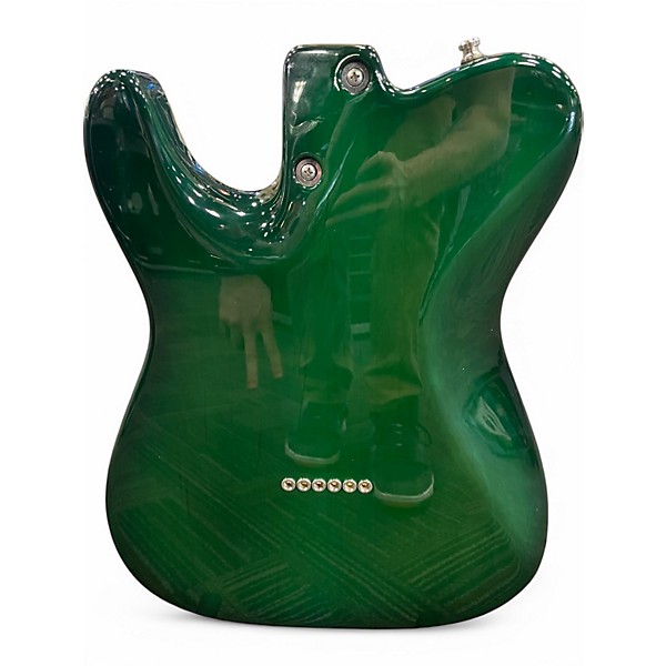 Used 2010 Tom Anderson Hollow T Classic QUILTED GREEN FOREST Hollow Body Electric Guitar