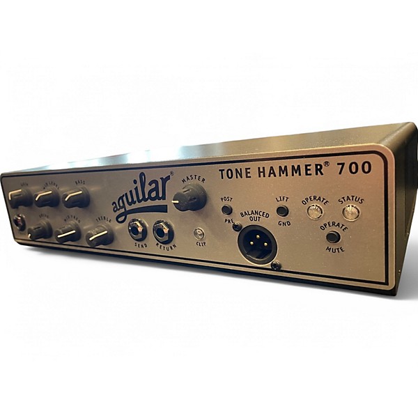Used Aguilar TONE HAMMER 700 Bass Amp Head