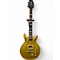 Used 2000s Hamer Gold Top USA gold Solid Body Electric Guitar thumbnail
