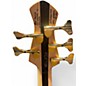 Used Pavel TZACK DELUXE 5 LEFT HANDED MYTLE BURL Electric Bass Guitar