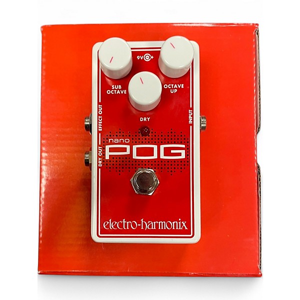 【electro-harmonix】nano POG ギターエフェクター 美品 electro-harmonix nano POG ギターエフェクター