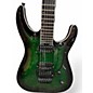 Used Jackson Pro Plus Series Dinky DKAQ  Emerald Green Solid Body Electric Guitar