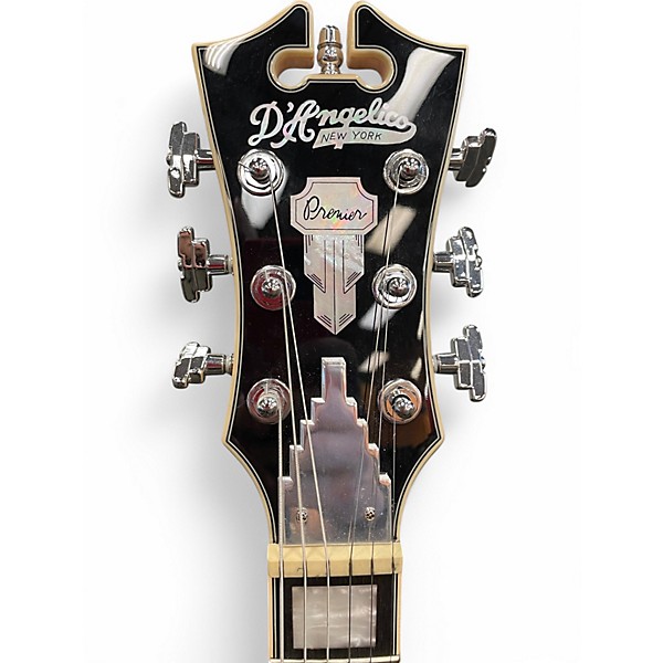 Used D'Angelico PREMIER BEDFORD Ice Blue Metallic Hollow Body Electric Guitar