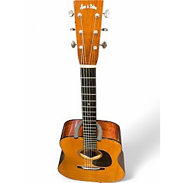 Used Huss & Dalton TD-M Natural Acoustic Guitar