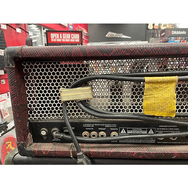 Used Peavey 5150 Signature Block Letter Tube Guitar Amp Head