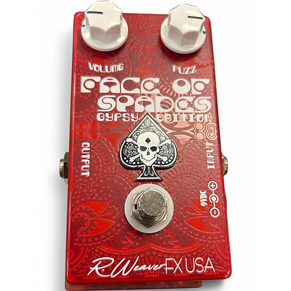 Used R Weaver Fx FACE OF SPADES GYPSY Effect Pedal,Specials : American Fashion Style Bags On Sale