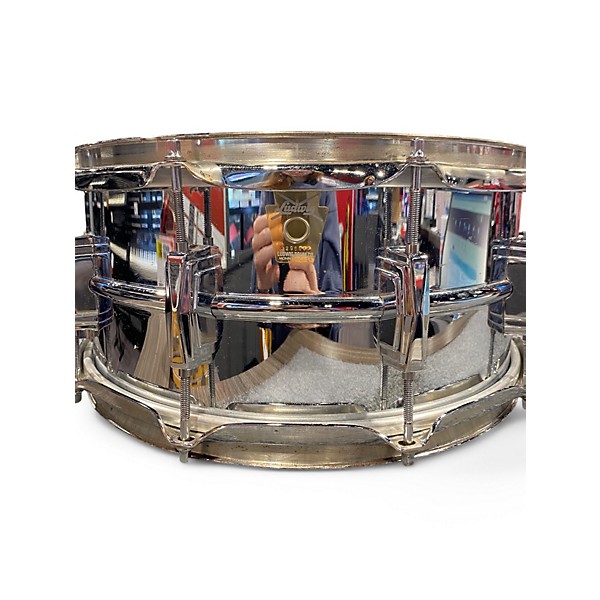Used Ludwig 14X6 Supraphonic Snare Chrome Drum