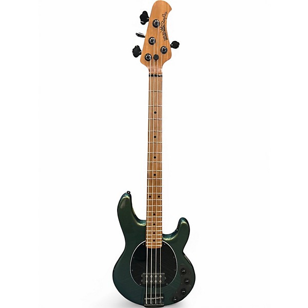 Used Ernie Ball Music Man StingRay Special H EMERALD IRIS Electric Bass Guitar