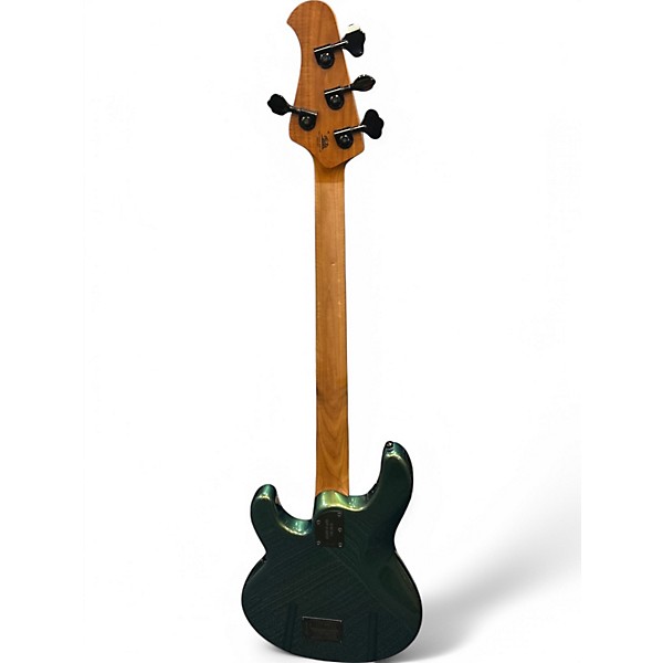 Used Ernie Ball Music Man StingRay Special H EMERALD IRIS Electric Bass Guitar