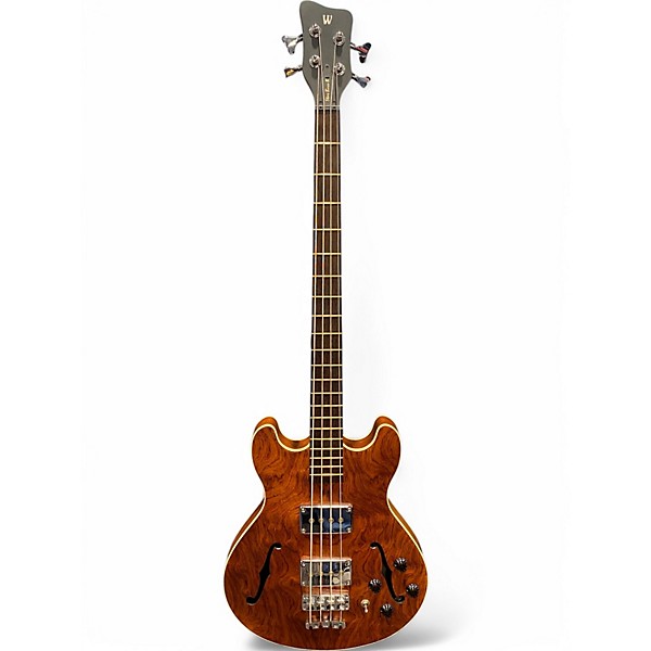 Used 2008 Warwick STAR BASS II Natural Satin Electric Bass Guitar