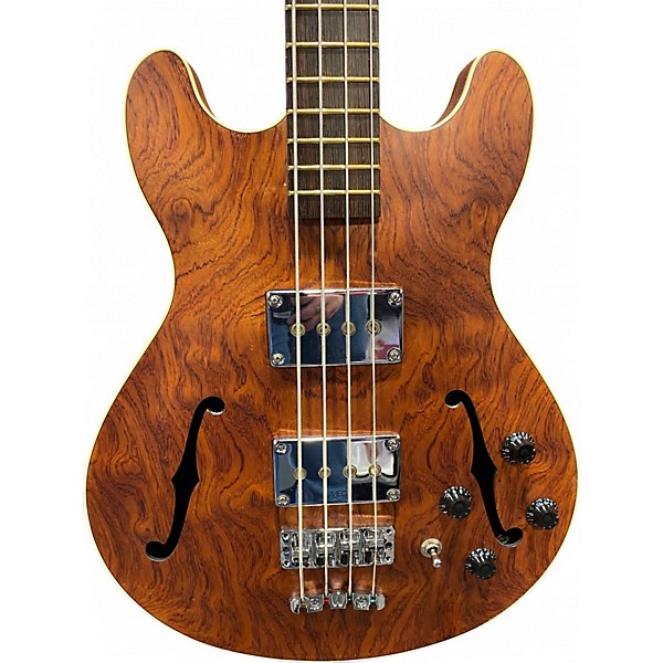 Used 2008 Warwick STAR BASS II Natural Satin Electric Bass Guitar