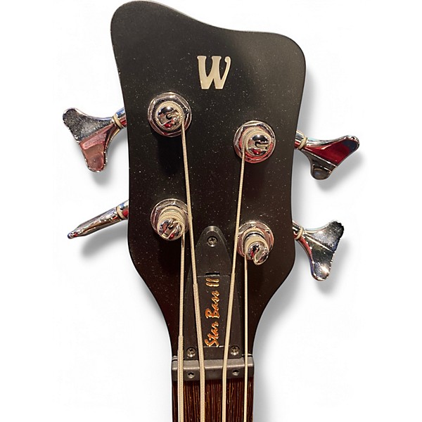 Used 2008 Warwick STAR BASS II Natural Satin Electric Bass Guitar