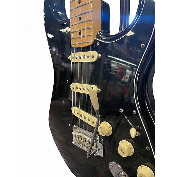 Used Fender Player Stratocaster Black Solid Body Electric Guitar