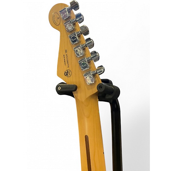 Used Fender Player Stratocaster Black Solid Body Electric Guitar