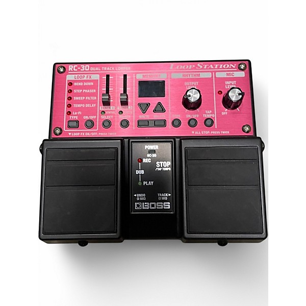 Used BOSS Used BOSS RC30 Loop Station Twin Pedal | Guitar Center