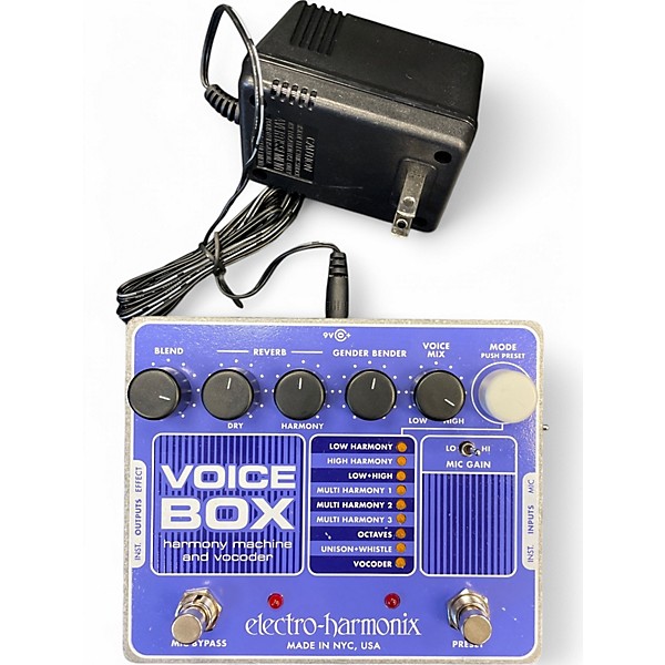 Electro-Harmonix Voice Box Harmony Machine/Vocoder | Music